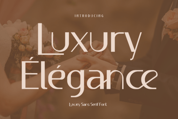 Luxury Élégance Font for Professional Branding